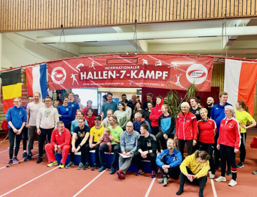 27. Hallen-Siebenkampf 2023 – Teamgeist in der Rudolf Harbig Halle!